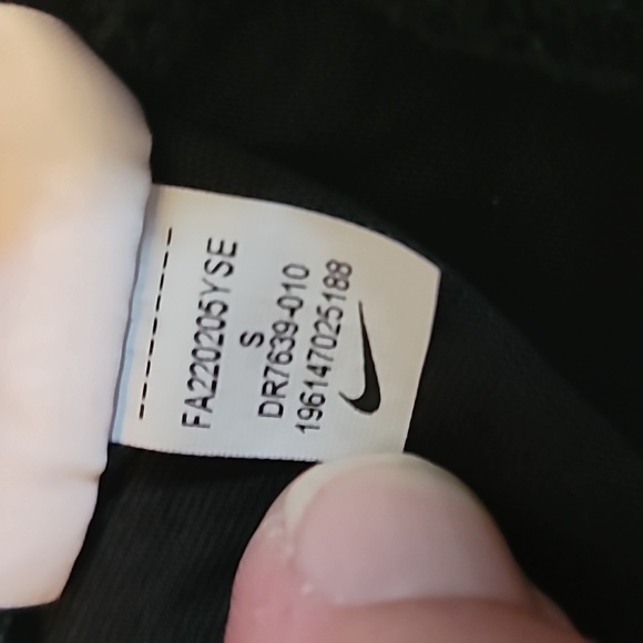 Nike Dri-Fit "Just Do It" Men Basketball T-Shirt Black DR7639-010 Size Small - Picture 8 of 10